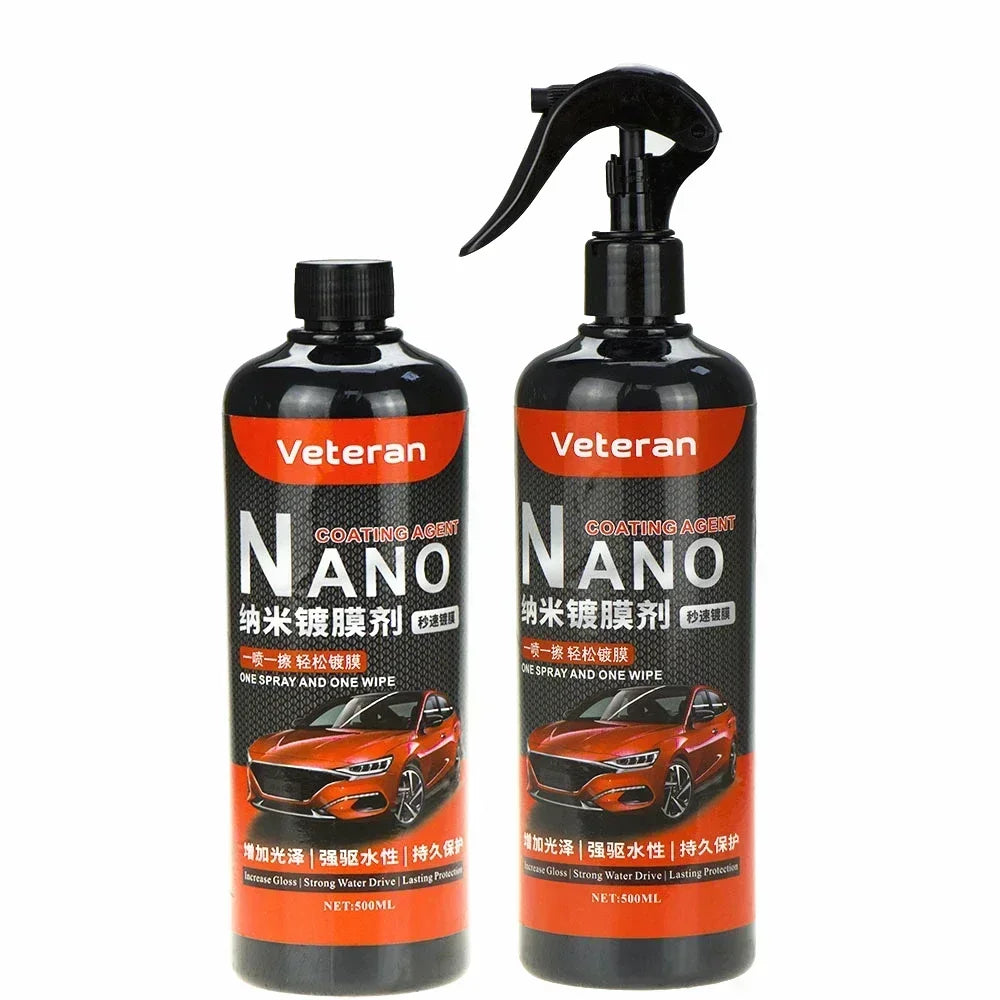 500ML/250ML 9H Hardness Car Detailing Ceramic Coating Car Products Ceramic Coating Nano Glass Plated Crystal Car Polish