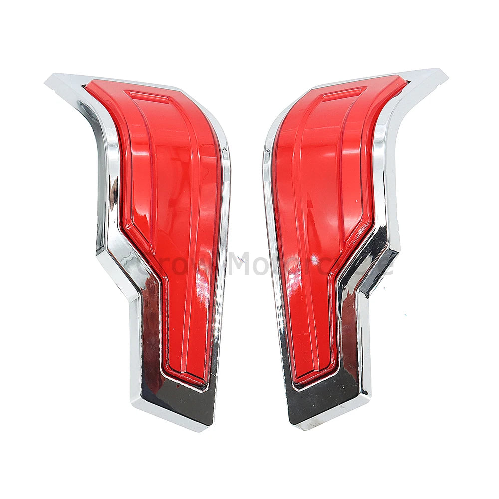 For Harley Touring Road Electra Glide Ultra Classic FLHTCU 2014+UP 2022 Motorcycle LED Tracer Tour-Pak Lights Chrome Rear Lights