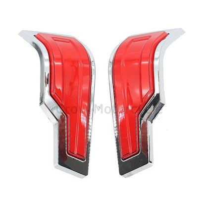For Harley Touring Road Electra Glide Ultra Classic FLHTCU 2014+UP 2022 Motorcycle LED Tracer Tour-Pak Lights Chrome Rear Lights