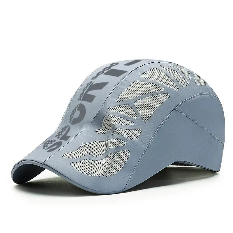 Sport Cap Lightweight Breathable Quick Dry Mesh Stead Hat With Adjustable Fit For Men Women Baseball Hat Golf Driving Cycling