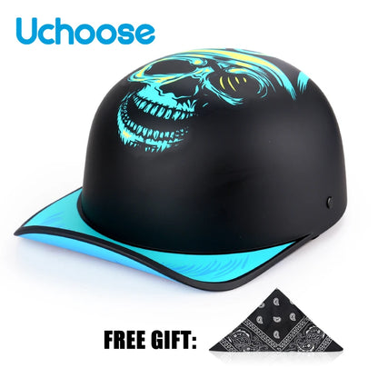 2023 NEW Gourd Baseball Cap Special Motorcycle Off-road Vehicle Battery Car Helmet Suitable For Men And Women Handsome Novel