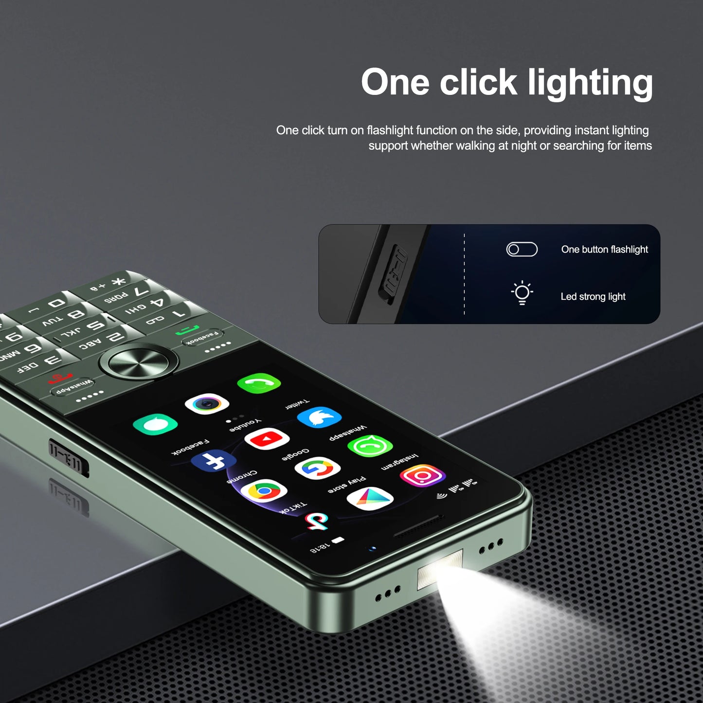 SERVO F25 PRO Android Smartphone 4G LTE 3.5" Touch Screen 2GB+16GB Play Store GPS FM Radio Button Smart Phones Dual SIM Standby