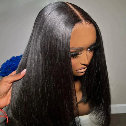 2026 NEW Short Bob Wigs Straight Glueless Wig Ready To Wear  Wigs Pre Cut Elastic Drawstring Upgraded No Glue Lace Air Wig