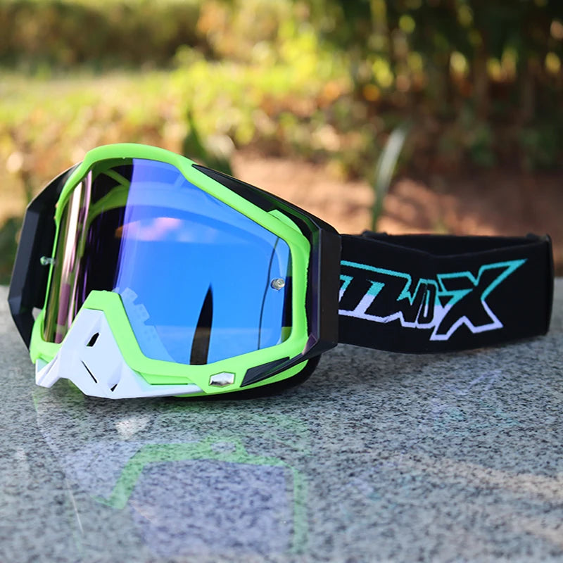 Motorcycle Glasses Dirt Bike MX Goggles Anti-Fog HD Lens Motocross Enduro Sunglasses Windproof Ski Goggles Factory Wholesale