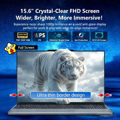 Offcie laptop Intel Core i9-9900 Windows 11 Pro Laptops 16GB RAM 1TB SSD Office Gamer Study notebook Computer PC