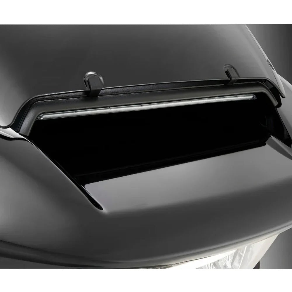LED Lights Chrome Batwing Fairing Vent Trim for Harley Custom Road Glide Street Glide 2023 2024 2025 Motorcycle Accessories