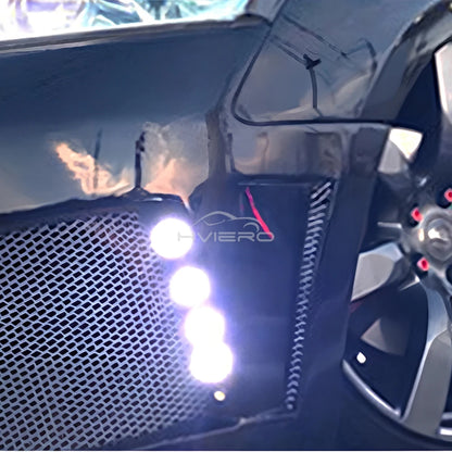 1/2/4/10pc Car Motorcycle Eagle Eye Led Daytime Running Light Super Bright Turn Signal License Plate Tail Reverse Clearance Lamp