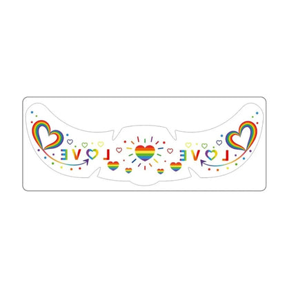 Waterproof Rainbow Freckles Face Tattoo Facial Art Disposable Face Temporary Tattoos Long Lasting Makeup Stickers Pride Month