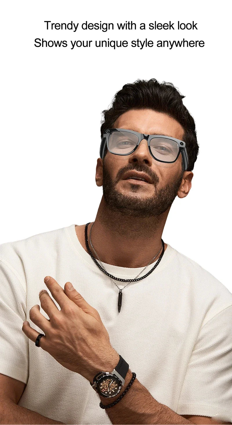 Xiaomi AI Smart Glasses 8K HD Photochromic Multifunction Translate Camera Glasse Bluetooth Calling Voice Assistant Music Player