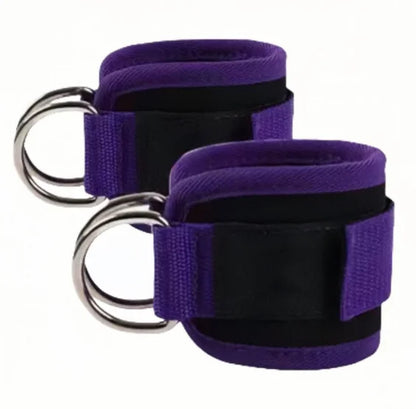 Ankle Straps Resistance Bands Set Fitness Workout Yoga Exercise Equipment Glutes Legs Strength Training for Gym Man Woman