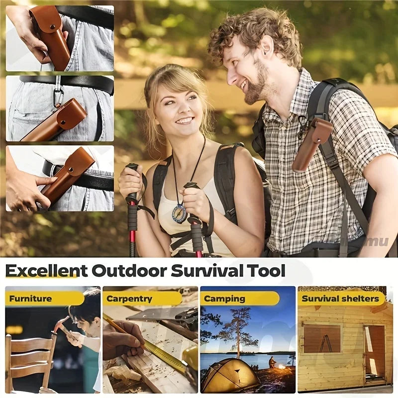 Sports Jungle Crafts Camping Bushcraft Accessories Auger Wrench Outdoor Survival Hand Drill Survival Gear Tool