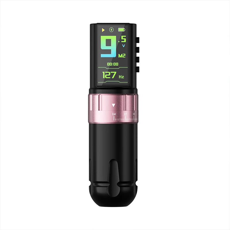 DM Venom 2.4-4.2MM Stroke Wireless Tattoo Machine LED Large Touch Screen 2300mAh Battery Suitable for Permanent Body Art