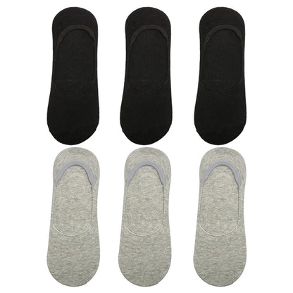 6 Pairs/Lot Men's Bamboo Breathable Invisible Socks Low Cut Casual Cotton Boat Non-Slip No Show High Quality Sock