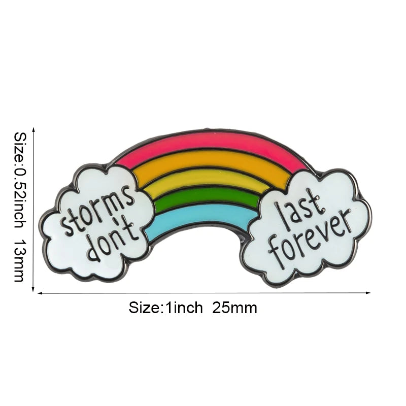 10pcs a lot Philadelphia Pride Badges LGBT Pin Metal Rainbow Badge Pins Gay Pride Lapel Pinback