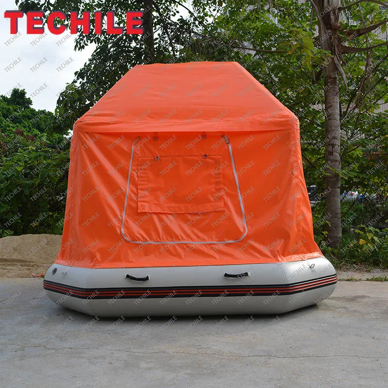 Inflatable Water Leisure Tent Inflatable Floating Camping Raft Tent