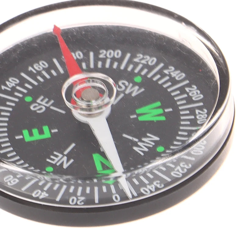 35/40MM Handheld Compass ABS Camping Pocket Compass Portable  Climbing Riding Children Gift Outdoor Survival Gear B.H