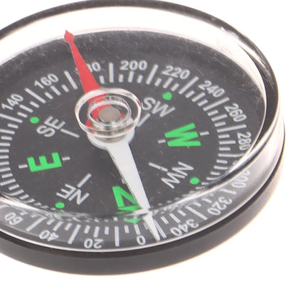 35/40MM Handheld Compass ABS Camping Pocket Compass Portable  Climbing Riding Children Gift Outdoor Survival Gear B.H
