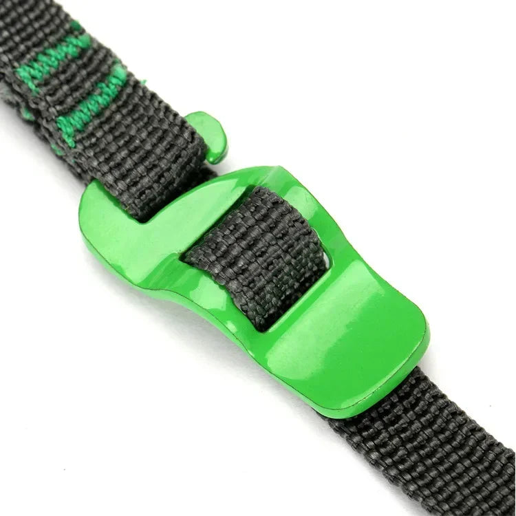 Camping Outdoor Travel Equipment Durable Quick Release Luggage Strap with Stainless Steel Buckle Hook Release Type Gear