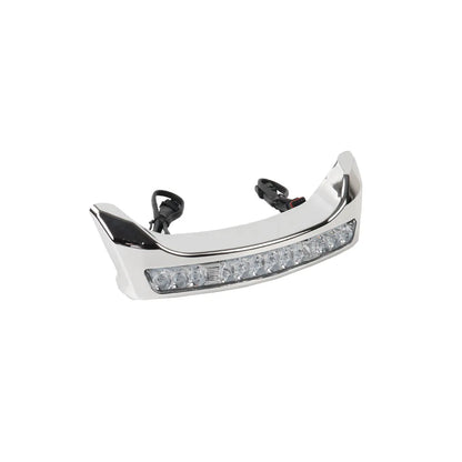 New Motorcycle GOAT-E LED Fairing Light Chrome Amber/White For Harley CVO Electra Street Glide Ultra FLHXU FLHX FLHXSE 2024 2025