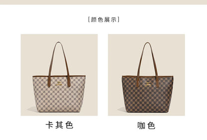 Retro vintage floral classic fashionable handbag with large capacity, elegant and easy to match underarm single shoulder bag
