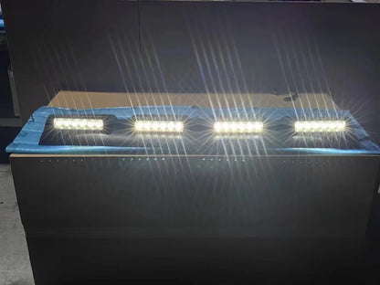 Pickup Roof LED Bar Fit For Ford Ranger T9 Wildtrack Xlt Sport Xl Xls 2022 2023 2024 Car Exterior Roof Top Light Roof Spoiler ﻿