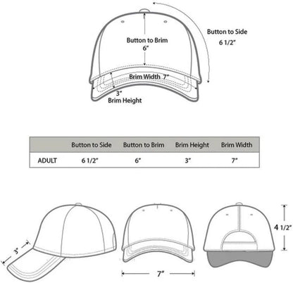 Adjustable Baseball Cap for Men Women, Unstructured Low Profile Dad Hat for Running, Workouts, Outdoor, Daily Casual Use
