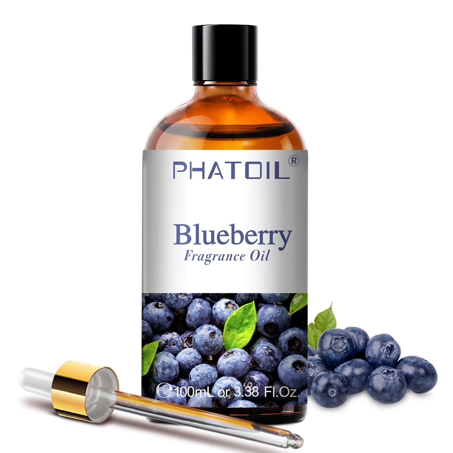 PHATOIL 100ml Aromatherapy Fragrance Oil with Glass Dropper Lime Coconut Strawberry Cherry Watermelon Lemon Mango Aroma Oils