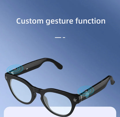 V03 AI Glasses Real Time Translation Multi-Language Chat  Music Call WiFi Upload Pictures Videos Smart Glasses with Camera