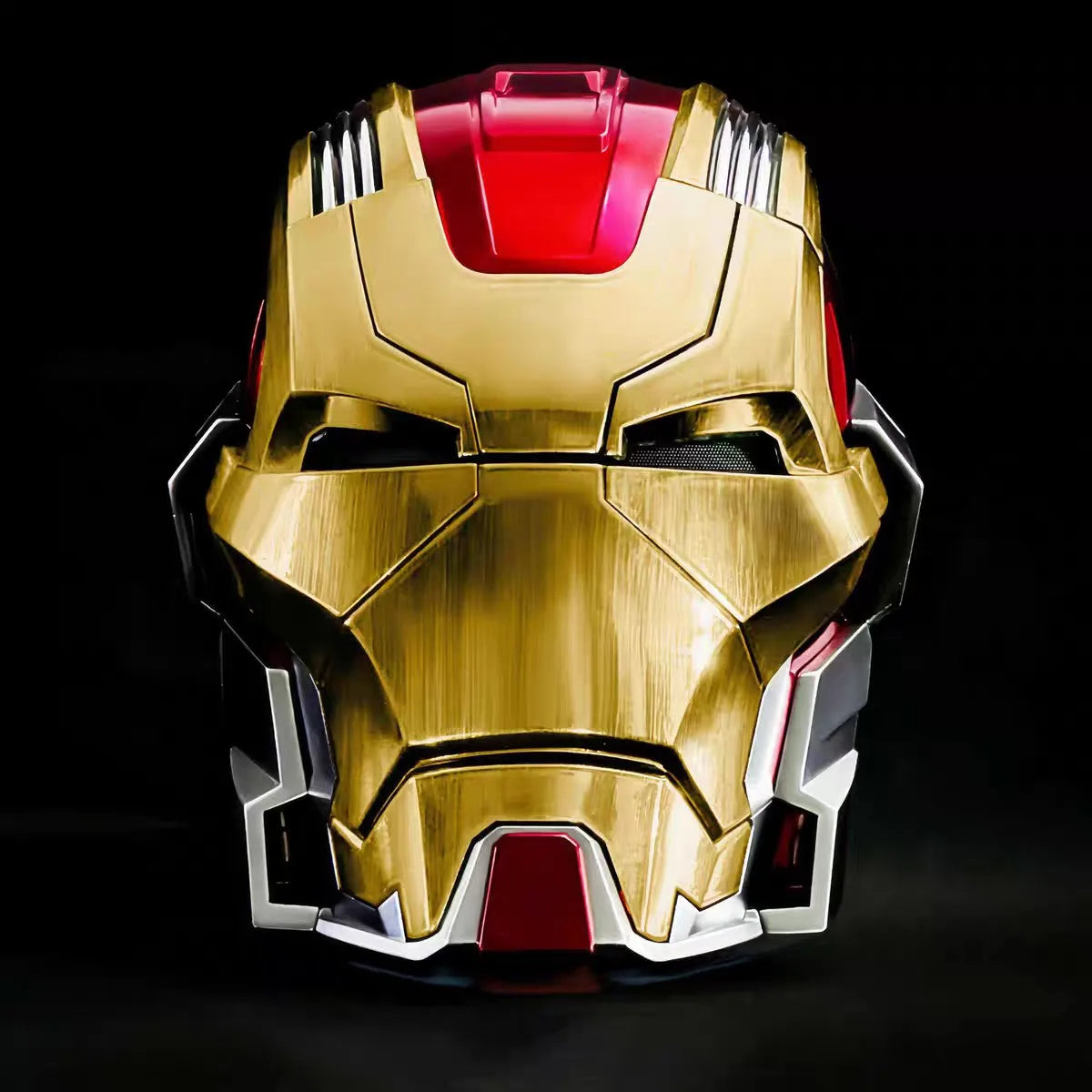 Iron Man MK17 Jarvis Voice Controlled Auto Open Close Electronic Helmet Mask Face Cover Collectible Toy Decor For Superhero Fans