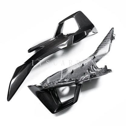 2025 For BMW S1000RR M1000RR 2023 2024 Pure Dry Carbon Fiber Winglets Rear Parts Fenders Tank Cover Fairing Kits