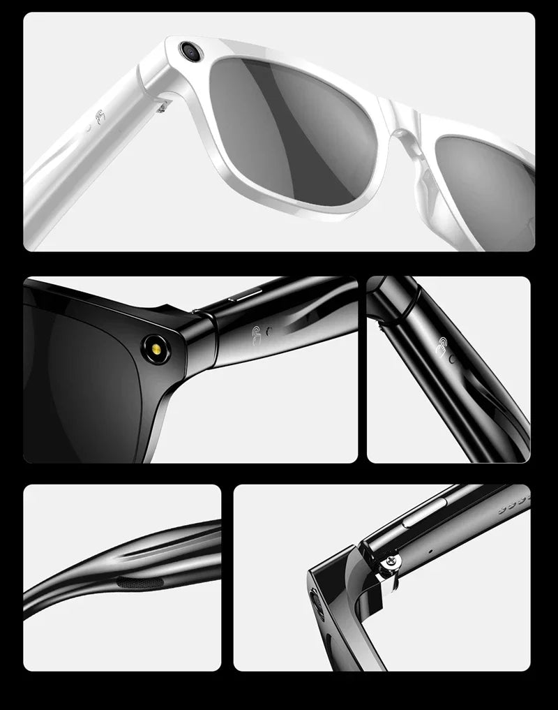 8K HD Smart Glasses AI GPT Camera Bluetooth Call 260Mah Battery Voice Assistant Translate office Identify Objects Smart 2026 New