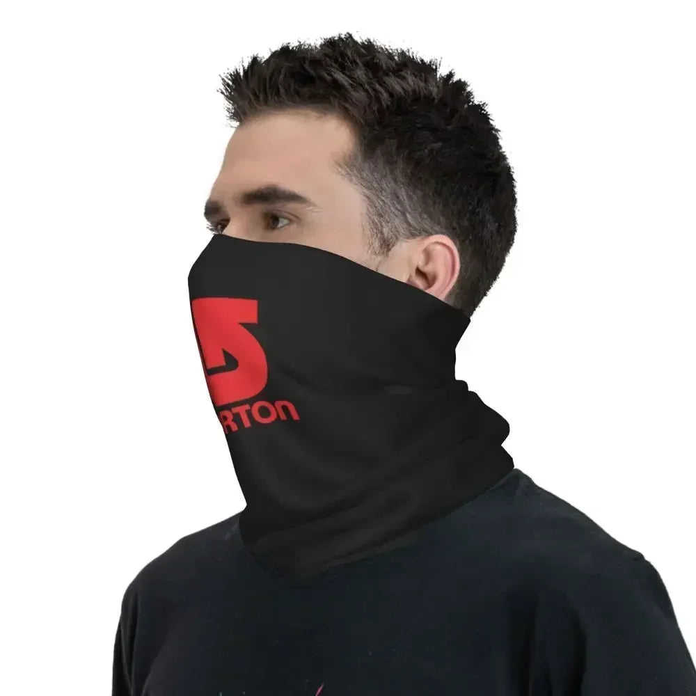 Burton Snowboard Sportive Bandana Neck Cover Printed Wrap Scarf Multifunction Balaclava Outdoor Sports For Men Women Adult