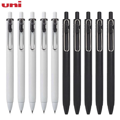 uni-ball one Mitsubishi Limted Gel Pen,Black/Red/Blue/Navy Blue Core Black Technology Signing Canetas for homework,test,meeting