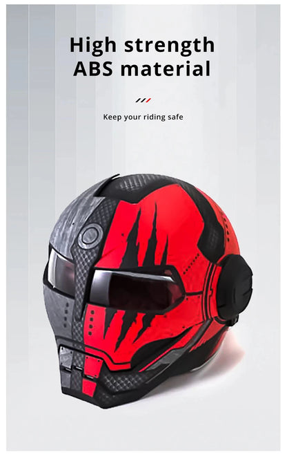Biker Helmet Matte Scratch Full Face Wear-Resistant Motorcycle Supplies Breathable Head Protection Anti-Fall Motocross Kask