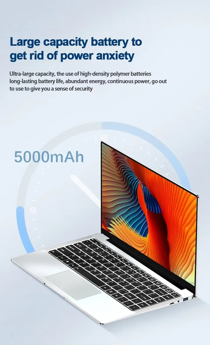 2026 NEW Windows 11 Pro Laptops Intel Core i7 8650U 16GB RAM 1TB SSD Office Gamer Study notebook Computer PC
