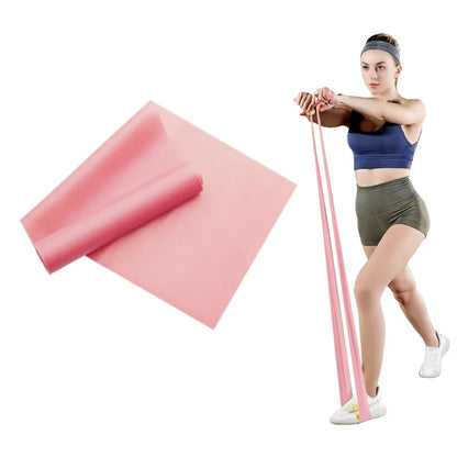 Elastic Fitness Bands Resistance Bands Elastic Fitness Tapes Yoga Pilates Crossfit Stretching Muscular Work Out Equipment