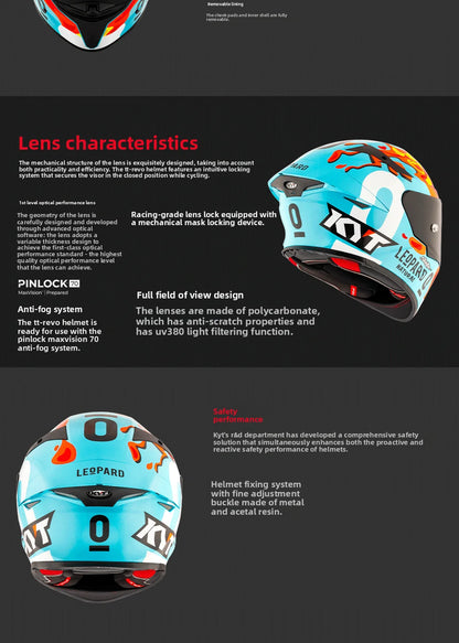 KYT TT TT-REVO NEW Moto Helmet Full Face Helmet Racing Helmet Anti-Fog Off Road Lightweight Capacete Motocross Casco Moto Casque