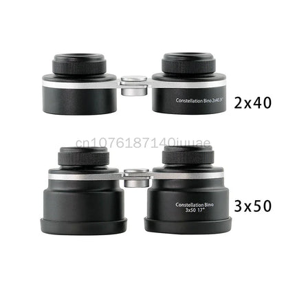 New Type of High-definition Small Portable Telescope with Full Optical Lenses, Outdoor Viewing and Hunting Binoculars 2x54