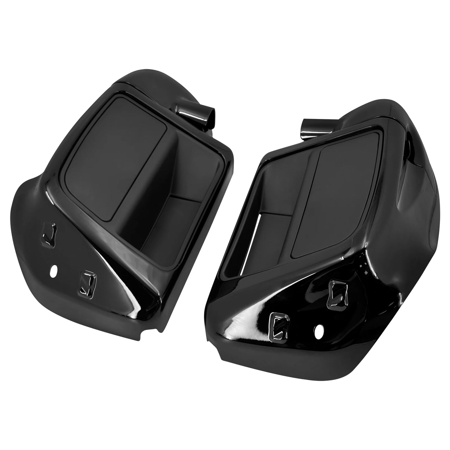 Lower Vented Leg Fairing Glove Box Motorcycle With LED Light For Harley Touring Road King FLHR Street Glide FLTRX FLHTK 2014-Up