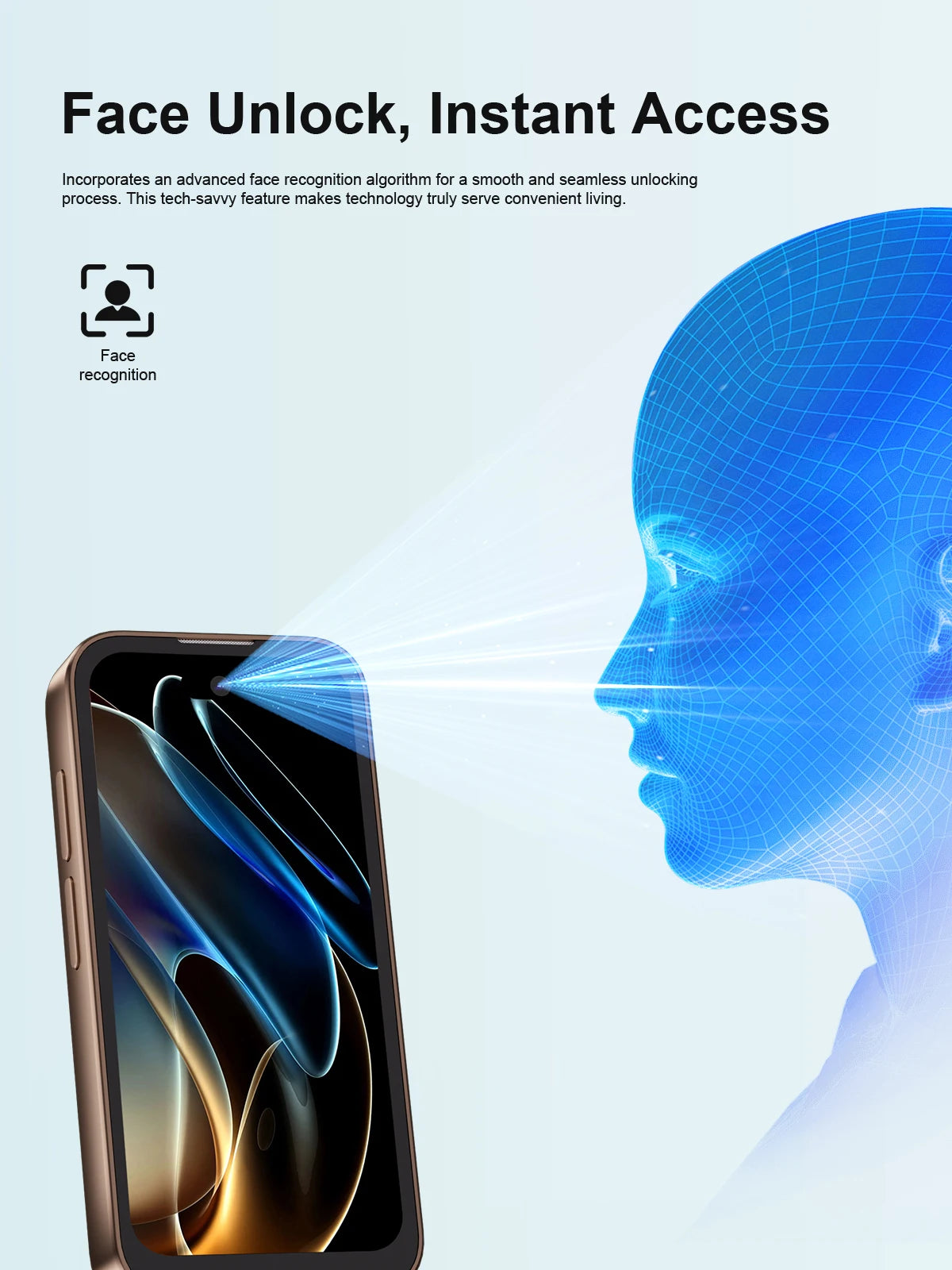 SERVO 17 PRO MAX mini Smartphone 3.75" Fullview Display 3G WCDMA Dual SIM Card GPS Face Unlock Android Small Smart Mobile Phones