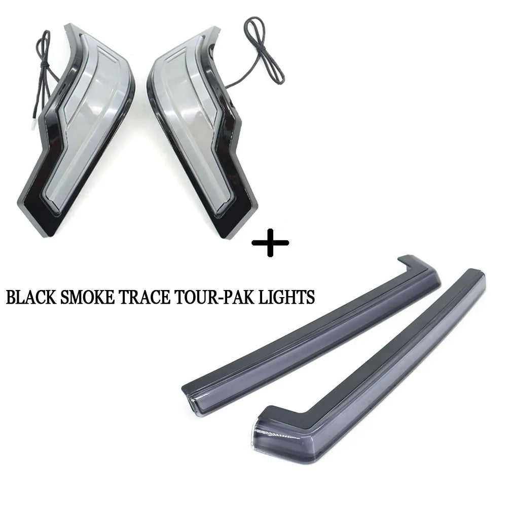 For Harley CVO 121 Road Glide FLTRXSE / Street Glide FLHXSE 2023 2024  Motorcycle Rear Tour-Pak King Tour Pack LED Lights