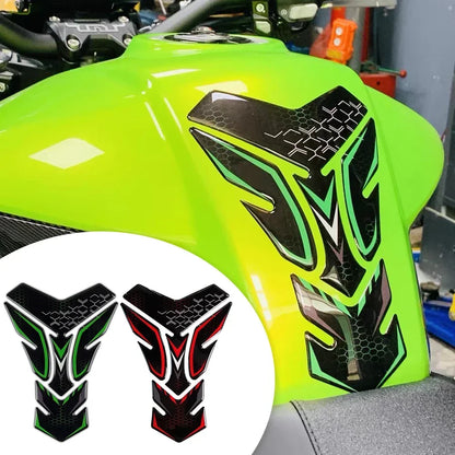 3D Motorcycle Tank Pad Protector Stickers Decal Accessories For Kawasaki Ninja400 Z900 Z1000 zx10r er6n Versys 650 Accessories