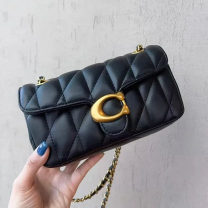 High end women's crossbody bag, high-quality leather wallet, retro design, adjustable and detachable shoulder strap, C bag