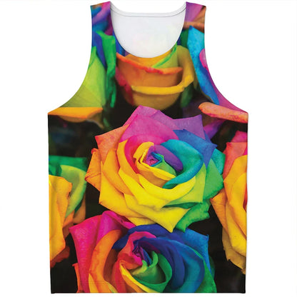 Rainbow LGBT Pride Pattern Tank Top Summer Fashion Colorful Men Women 3D Printed Sleeveless T Shirt Casual Harajuku Loose Vest