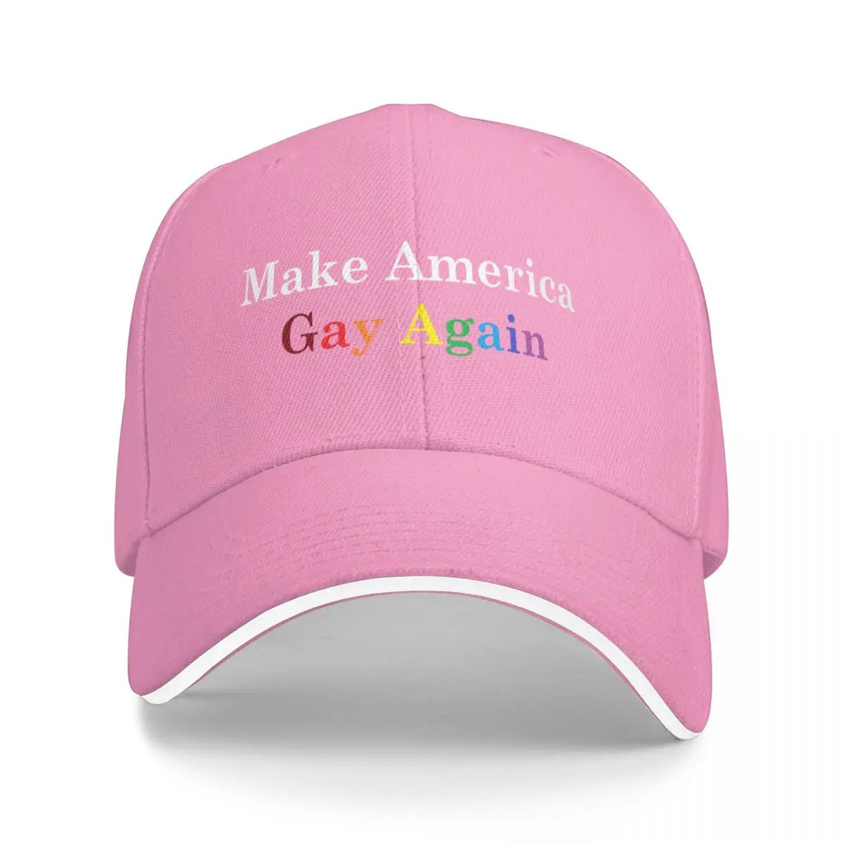Make America Gay Again Baseball Cap New In The Hat Visor Kids Hat Luxury man cap Female Men's