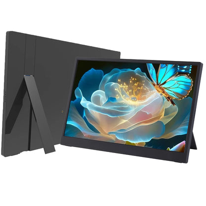 15.6 Inch Portable Monitor Dual Screen 1080P IPS External Second Screen for Mac Laptop PC Switch2 Xbox PS4/5 Xbox Ship From US