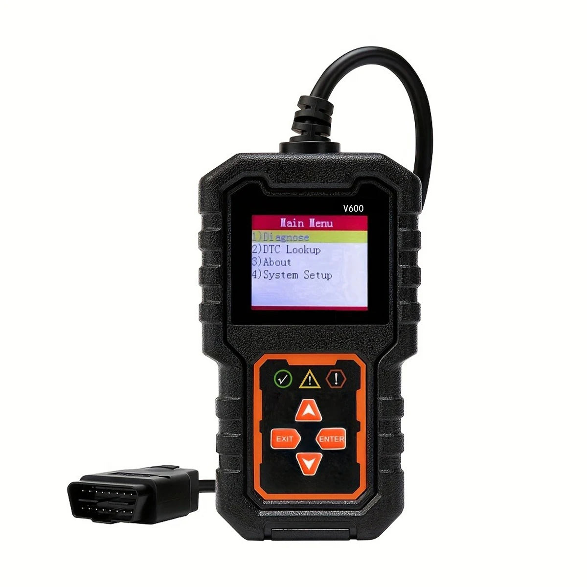 Professional Obd2 Scanner, a Car Fault Code Reader Diagnostic Tool That Has Supported the Obd Ii Protocol since 1996, Supports Reading and Clearing Fault Codes, Battery Testing, No Battery Power Required, USB Powered