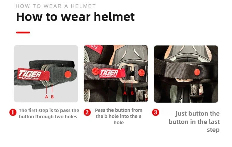 Tiger JTO1 Adventure Motorcycle Helmet Dual SunVisor Helmet Size S-3XL Off-road Casco Moto Highly Breathable For  ADV Long Rides