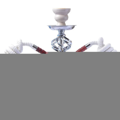 Glass Complete Shisha Hookah Set with Ceramic Bowl Tongs Hookah Hose Shisha Nargile Sheesha Narguile Chicha Water Pipe Hookah