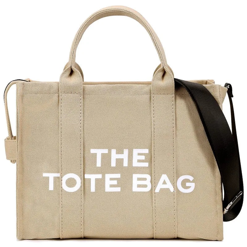 THE TOTE BAG Designer Fashion Handbag Shoulder Strap Crossbody Handbag Adjustable Large Capacity Canvas Women's Bag